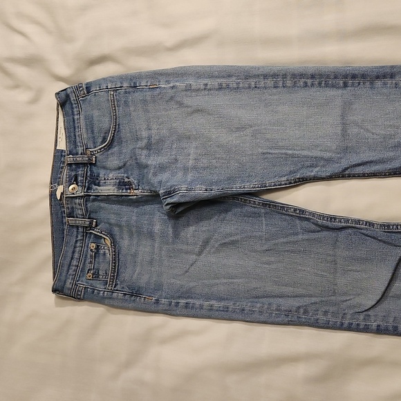 Rag & Bone jeans Dre slim boyfriend women's 25 light wash blue denim - Picture 2 of 15